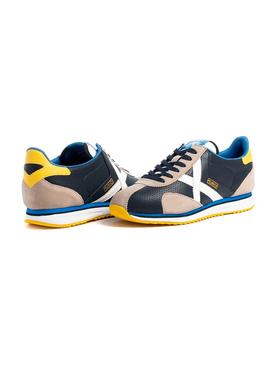 Zapatillas Munich Sapporo 111 Marino Para Hombre