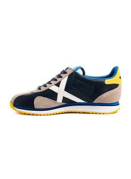 Zapatillas Munich Sapporo 111 Marino Para Hombre