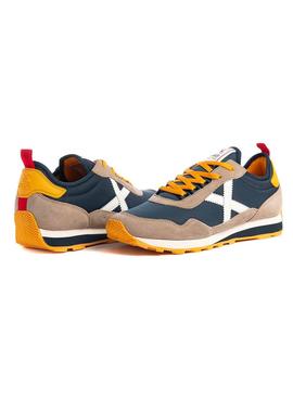 Zapatillas Munich UM 17 Marino Para Hombre