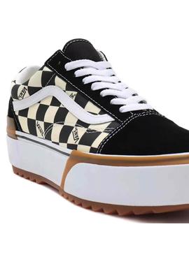 Zapatillas Vans Checkerboard Old Skool Stacked 