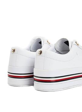 Zapatillas Tommy Hilfiger Corporate Flatform Blanc