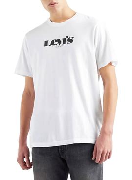 Camiseta Levis Tee Blanco para Hombre