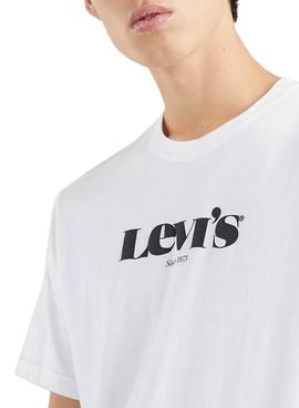 Camiseta Levis Tee Blanco para Hombre