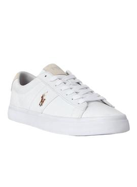 Zapatillas Polo Ralph Lauren Canvas Blanco Hombre