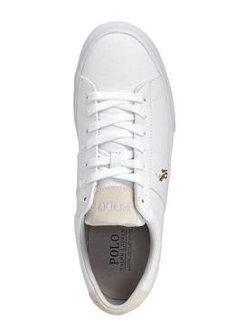 Zapatillas Polo Ralph Lauren Canvas Blanco Hombre