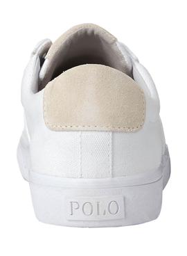 Zapatillas Polo Ralph Lauren Canvas Blanco Hombre