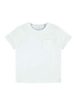 Camiseta Name It Somic Blanco para Niño