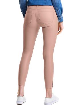 Pantalon Only Kendell Coasted Rosa Mujer