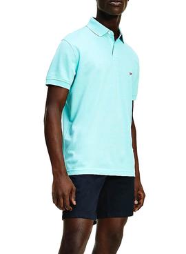 Polo Tommy Hilfiger 1985 Miami Aqua para Hombre