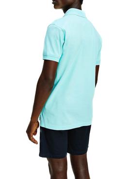 Polo Tommy Hilfiger 1985 Miami Aqua para Hombre