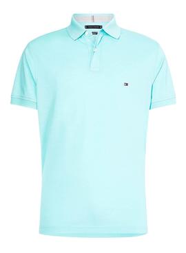 Polo Tommy Hilfiger 1985 Miami Aqua para Hombre