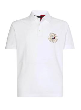 Polo Tommy Hilfiger Icon Roundal Blanco Hombre