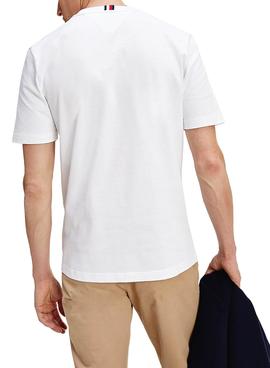 Camiseta Tommy Hilfiger Icon Coin Blanco Hombre