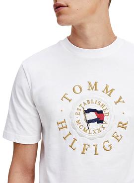 Camiseta Tommy Hilfiger Icon Coin Blanco Hombre