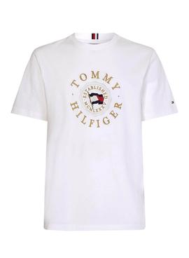 Camiseta Tommy Hilfiger Icon Coin Blanco Hombre