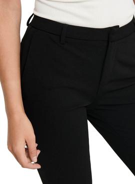 Pantalón Campana Only Rocky Negro para Mujer