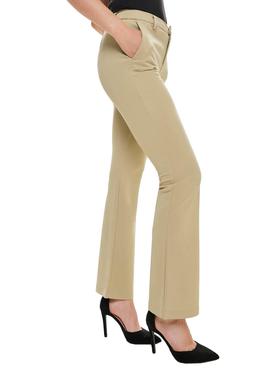 Pantalón Campana Only Rocky Beige para Mujer