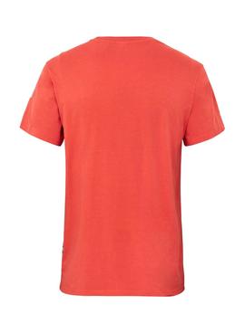 Camiseta G-Star Reflective Graphic Naranja Hombre
