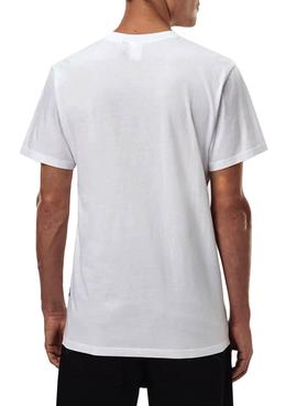 Camiseta G-Star Reflective Graphic Blanco Hombre
