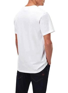 Camiseta G-Star Raw Compact Blanco para Hombre