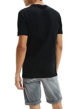 Camiseta Calvin Klein Horizontal Negro para Hombre