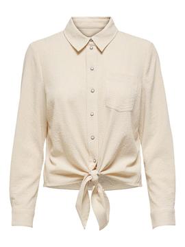 Camisa Only Lecey Beige para Mujer