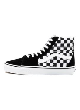 Zapatillas Vans Sk8-Hi Checkerboard Negro