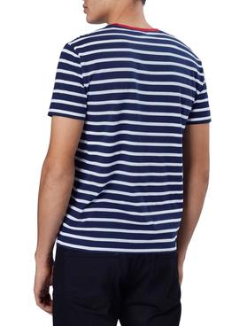 Camiseta Polo Ralph Lauren Rayas Azul para Hombre