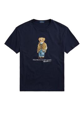 Camiseta Polo Ralph Lauren Bear Marino para Hombre