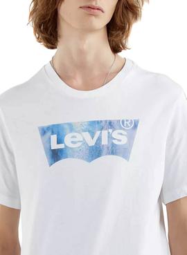 Camiseta Levis Housemark Blanco para Hombre