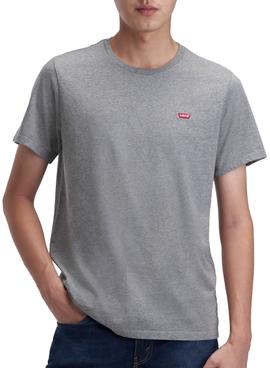 Camiseta Levis Original Housemarked Gris Hombre