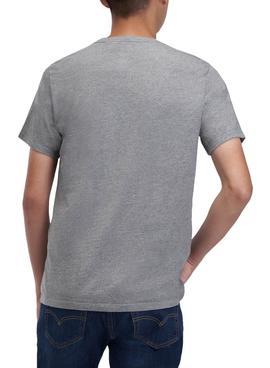 Camiseta Levis Original Housemarked Gris Hombre