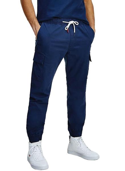 Pantal n Tommy Jeans Cargo Jogger Marino Hombre