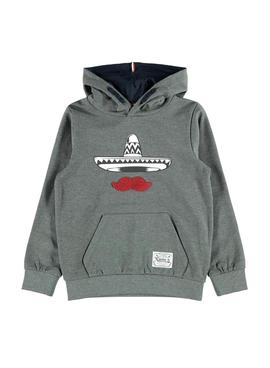 Sudadera Name It Tumbo Gris para Niño