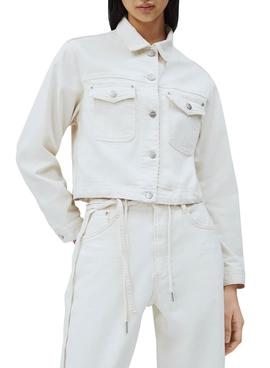 Chaqueta Pepe Jeans Tiffany Blanco para Mujer