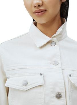 Chaqueta Pepe Jeans Tiffany Blanco para Mujer