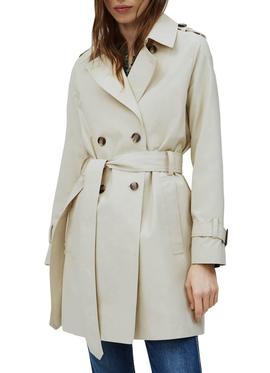 Trench Pepe Jeans Tania Beige para Mujer