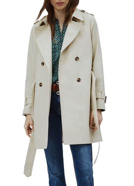 Trench Pepe Jeans Tania Beige para Mujer