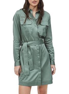 Vestido Pepe Jeans Carlotty Verde para Mujer