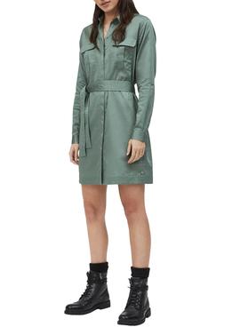 Vestido Pepe Jeans Carlotty Verde para Mujer