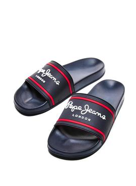 Chanclas Pepe Jeans Slider Marino para Hombre