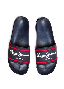 Chanclas Pepe Jeans Slider Marino para Hombre