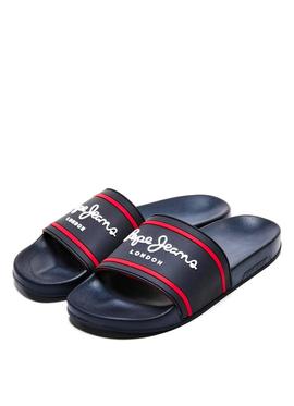 Chanclas Pepe Jeans Slider Marino para Hombre