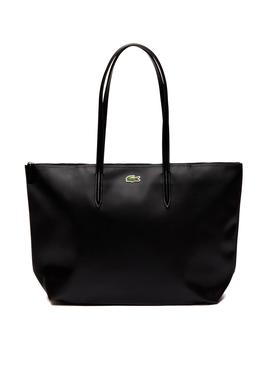 Bolso Lacoste L Shopping Negro para Mujer