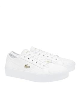 Zapatillas Lacoste Ziane Plus Blanco para Mujer