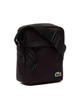 Bolso Lacoste Vertical Neocroc Negro para Hombre