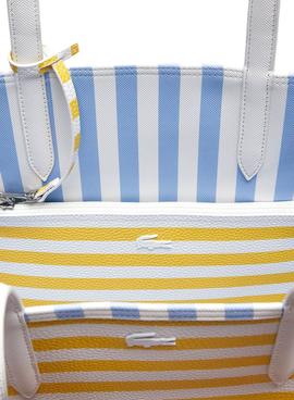 Bolso Lacoste Anna Reversible Blanco para Mujer
