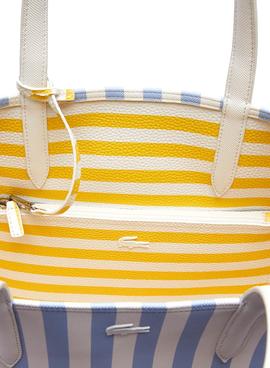 Bolso Lacoste Anna Reversible Blanco para Mujer