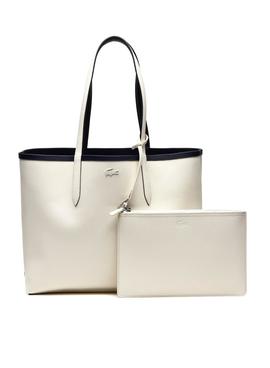 Bolso Lacoste Anna Reversible Marino Mujer
