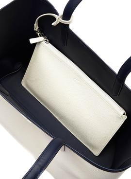 Bolso Lacoste Anna Reversible Marino Mujer